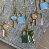 You Hold The Key Long Necklace