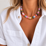 Dream in Color Resin Necklace
