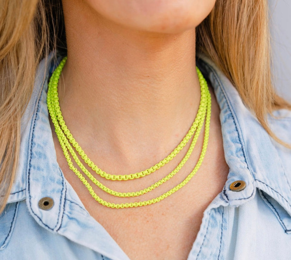 Food Nanny Triple Strand Erin McDermott Jewelry
