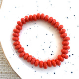 Tangerine Gemstone Bracelet