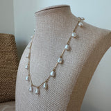 Raindrops of Pearls Necklace
