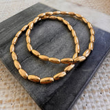 Double Gold Bracelets