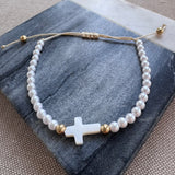 Faith Beaded Bracelet