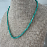 Turquoise Tiny Gemstone Necklace