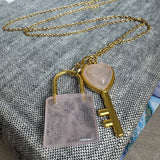 You Hold The Key Long Necklace