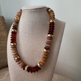 Caramel Amber Resin Necklace