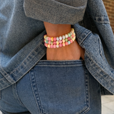 Petals and Pastels Bracelets