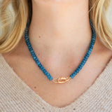 Deep Blue Sea Gemstone Necklace