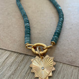 Montego Bay Stone Blue Gemstone Necklace