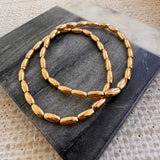 Double Gold Bracelets
