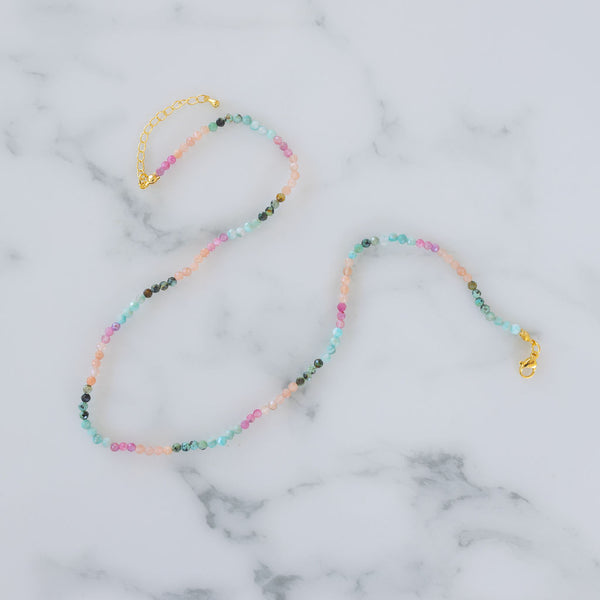World Traveler Stone Necklace