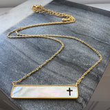 Faith Bar Necklace
