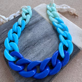 Barefoot in Bali Resin Necklace