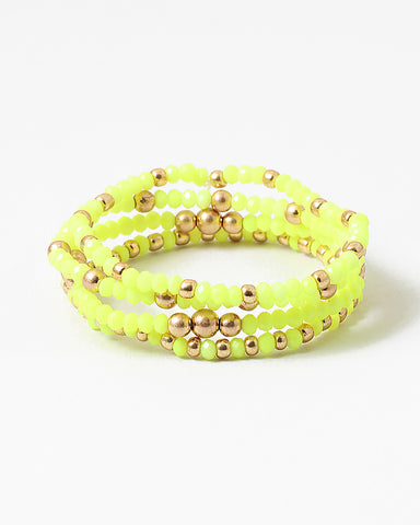 Neon Sun Bracelets