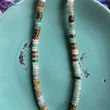 Fields of Gold Gemstone Necklace