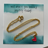 Teen tiny Heart Necklace