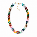 Pre-Order Flash Sale Girls Just Want to Have Fun Resin Necklace (shipping 9/10)