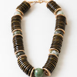 Olive and Honey Necklace
