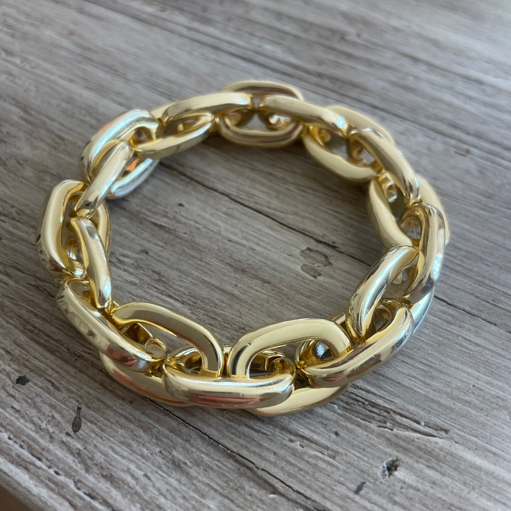Gold link Bracelet