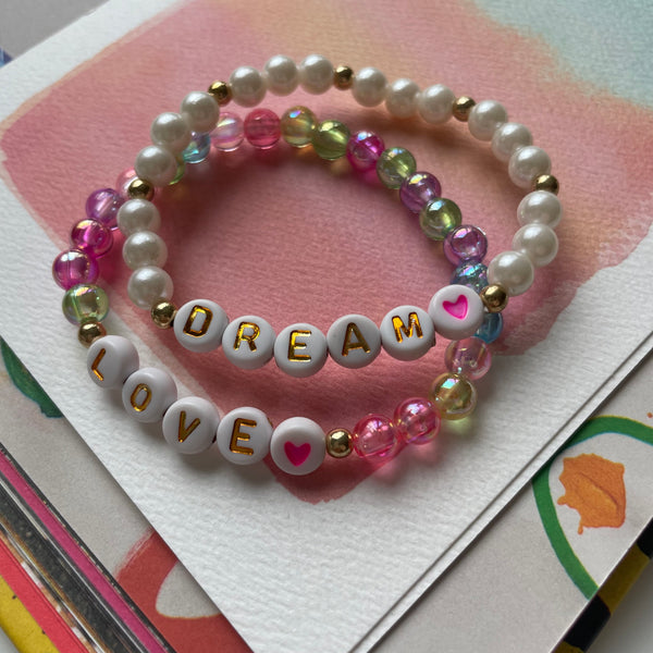 Dream & Love Kids’ Bracelets