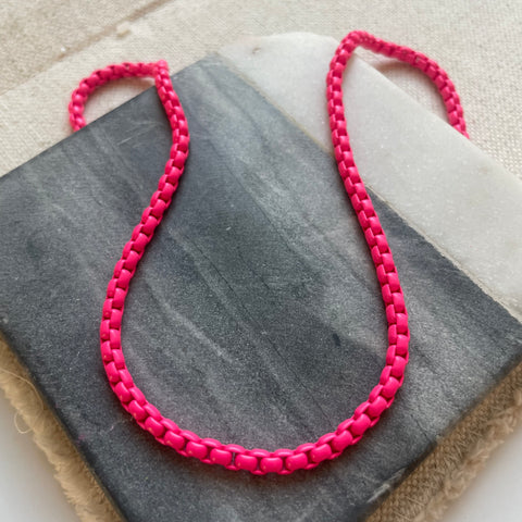 Hot Pink Necklace