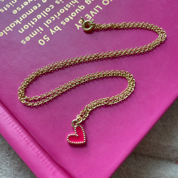 Teen tiny Heart Necklace