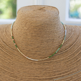 Coral Cactus Necklace