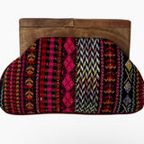 Ember Stripe Clutch