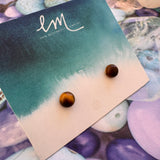 Tigers Eye Studs