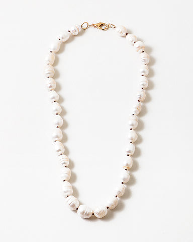 Freshwater Pearl Nourish Your Soul Knotted Necklace