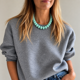 Sea-foam Mist Necklace
