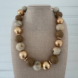 Golden Sandstone Necklace