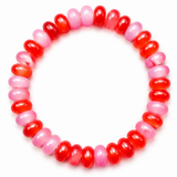 Cherry Cream Gemstone Bracelet