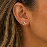 Gold Starlight Studs