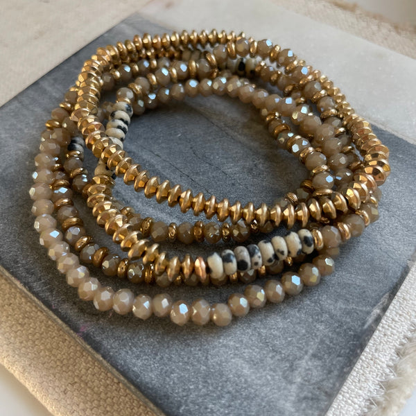 Love Poem Bracelet Stack