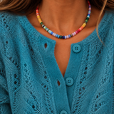 Gold at the End of the Rainbow Gemstone Necklace