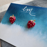 Tiny Strawberry Studs