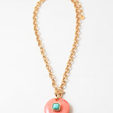 Rosè in Rome Necklace