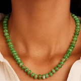 Green Gemstone Necklace