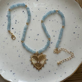 Pre-Sale Ocean Love and Heart Necklace • Shipping 9/10