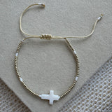 Faith Beaded Bracelet