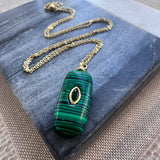 Montecito Malachite Necklace