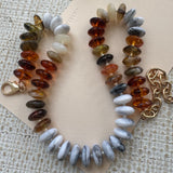 Honey Maple Resin Necklace