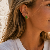 Serendipity Clover Studs