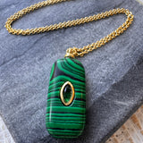 Montecito Malachite Necklace