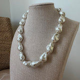 Waves of Pearls Necklace