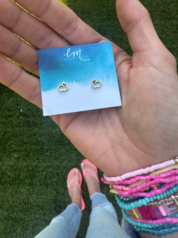 Easter Bunny Studs