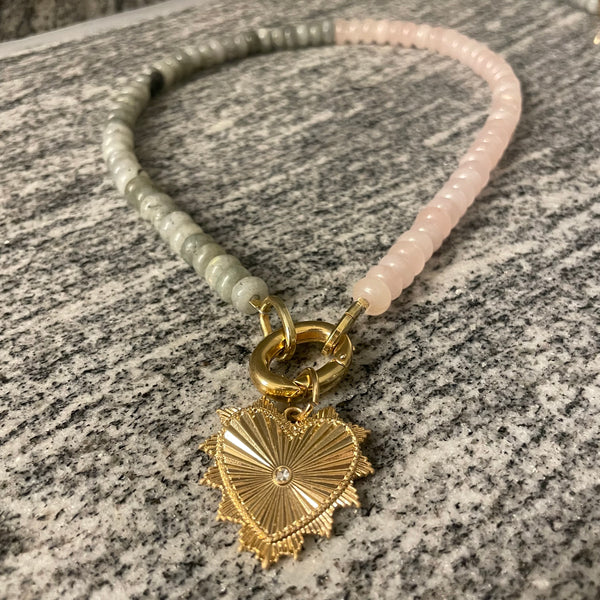 Inner Peace Two Color Necklace