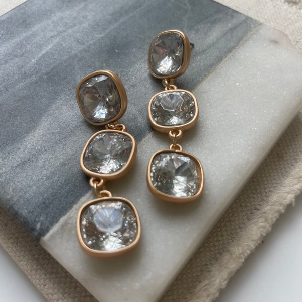 Apres Ski Ice Earrings