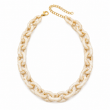 Ivory Resin Necklace